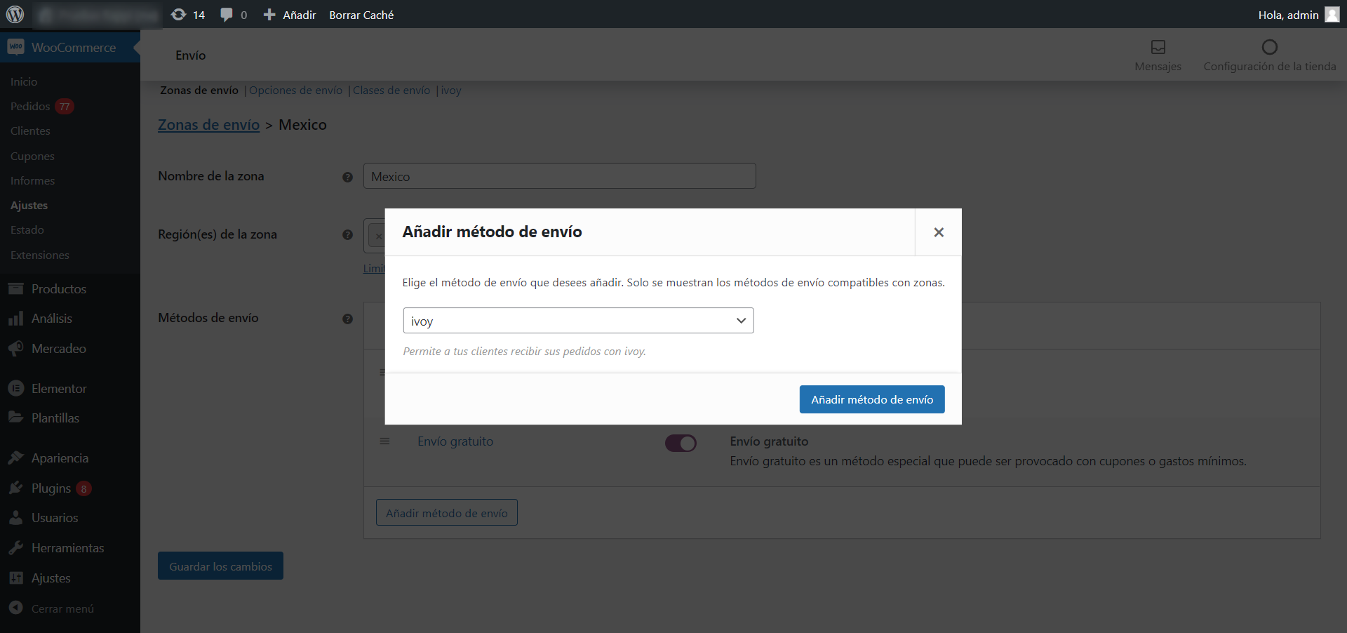 Configuracion