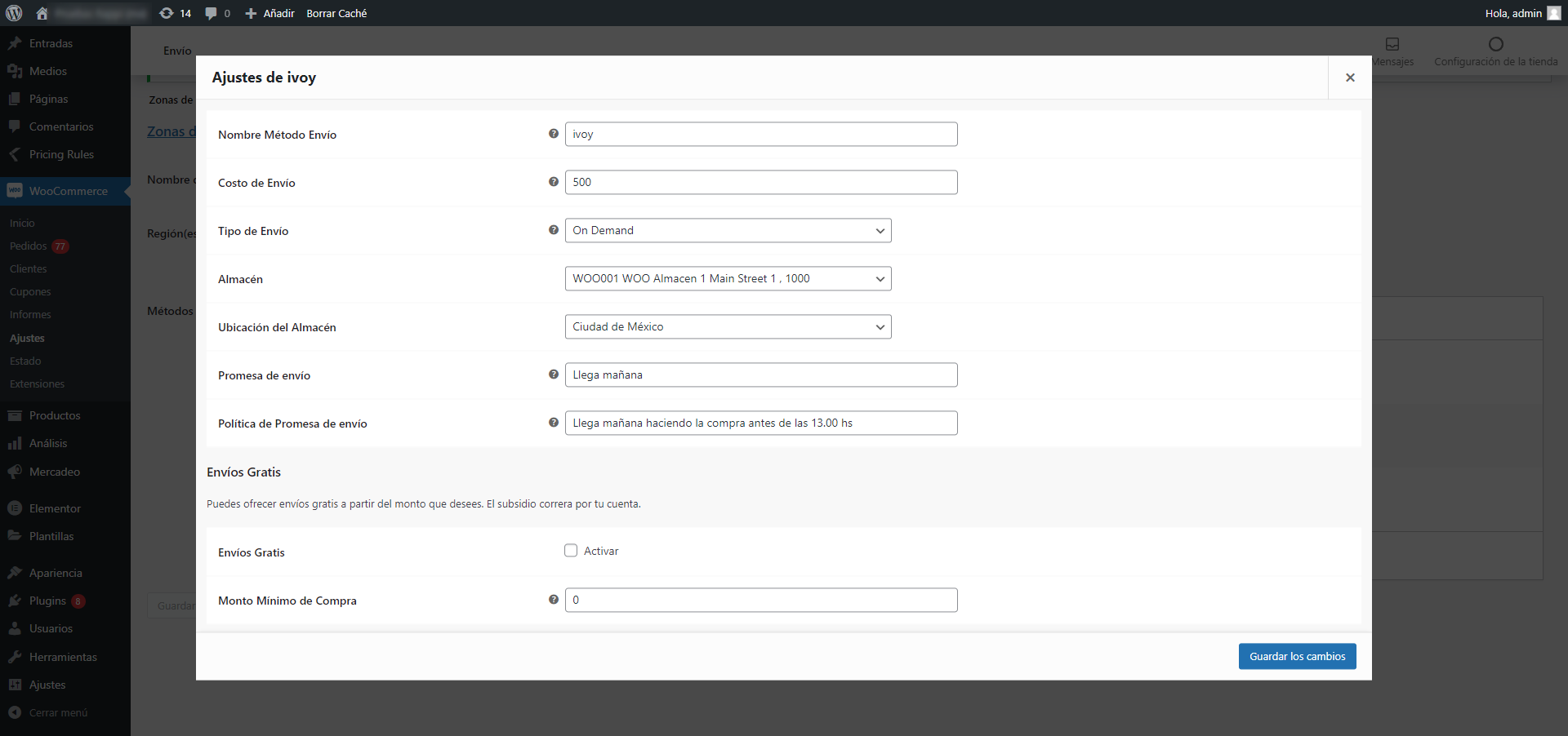 Configuracion